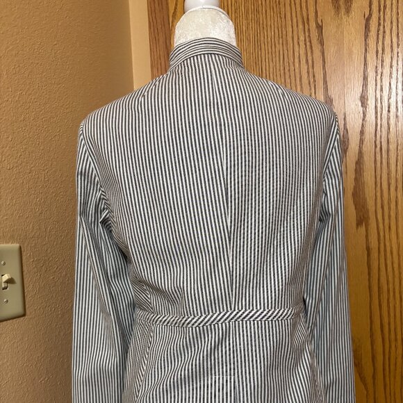 Designer Willi Smith Vintage Ladies Pinstripe Blazer NWOT Size 8 - Picture 9 of 12